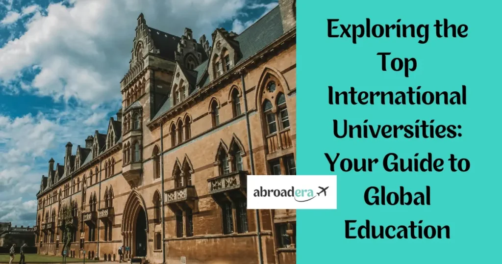 Explore the Top Universities: Your Guide to Global Education