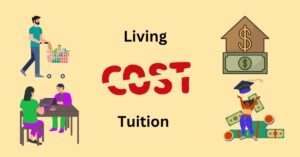 tuition fee and cost of living in abroad